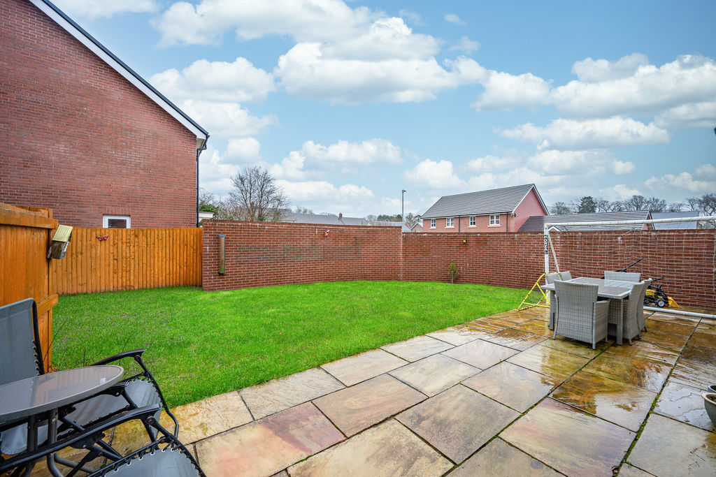Rear Garden- click for photo gallery